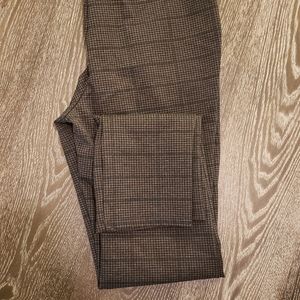 Gray and Turquoise Leggings